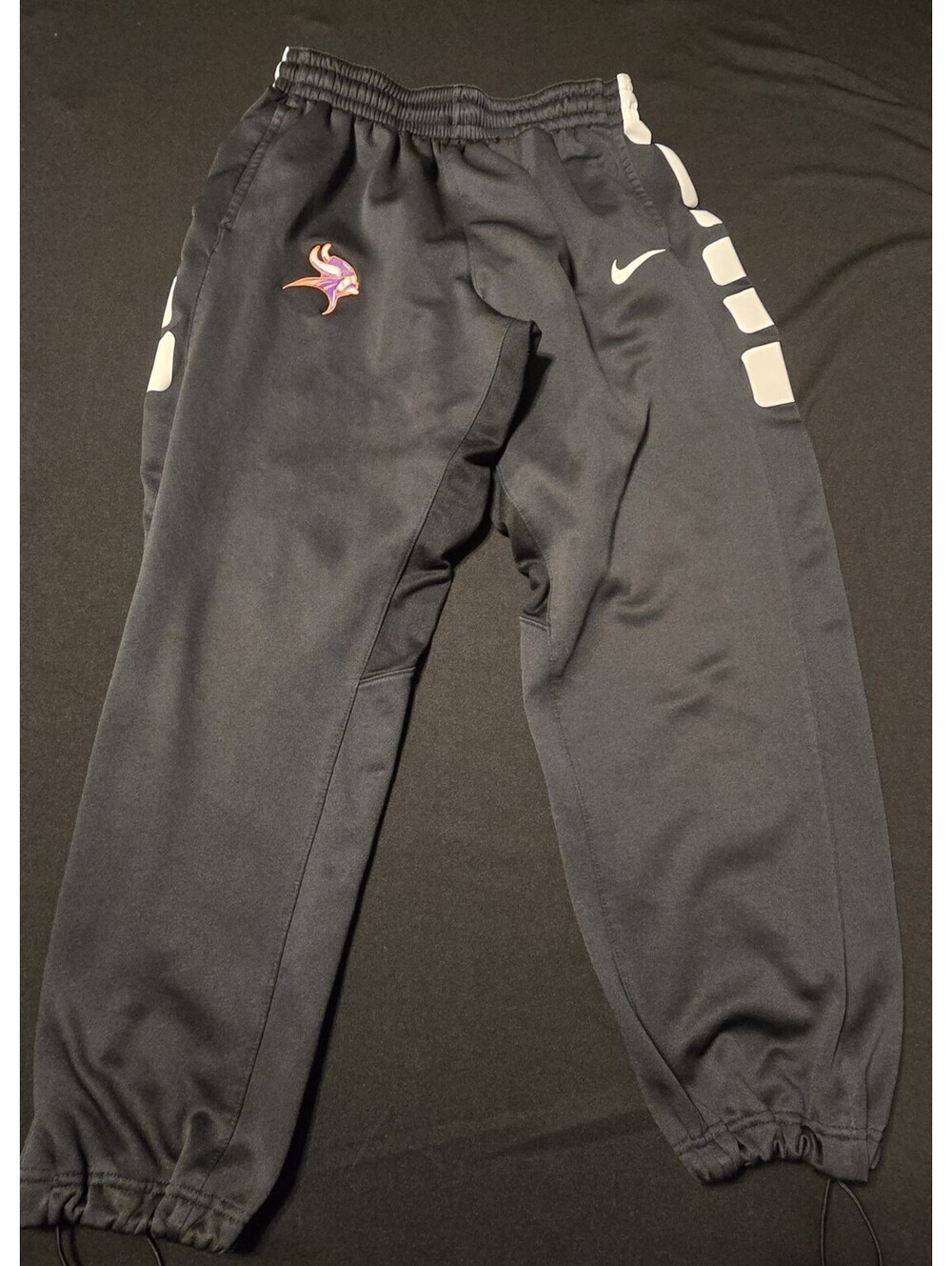 Nike Therma Fit Minnesota Vikings NFL Mens Large Black Pants Joggers